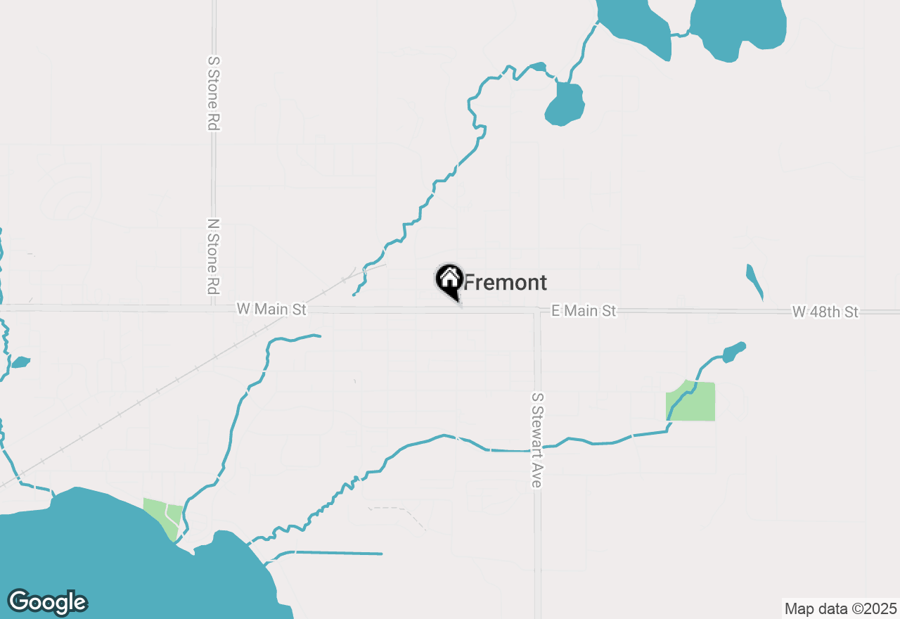 Map of 19 W Main Street, Fremont, MI 49412