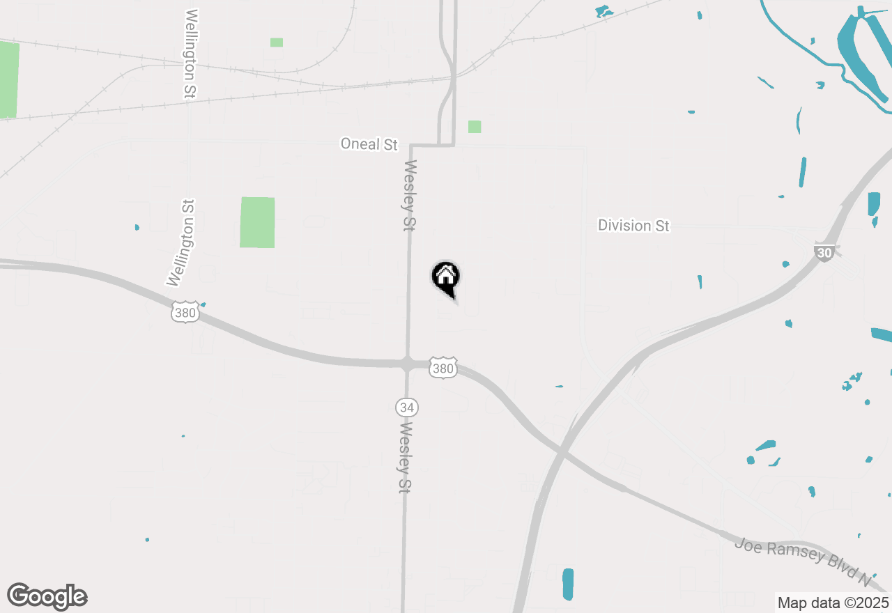 Map of 4531 Stonewall Street, Greenville, TX 75401