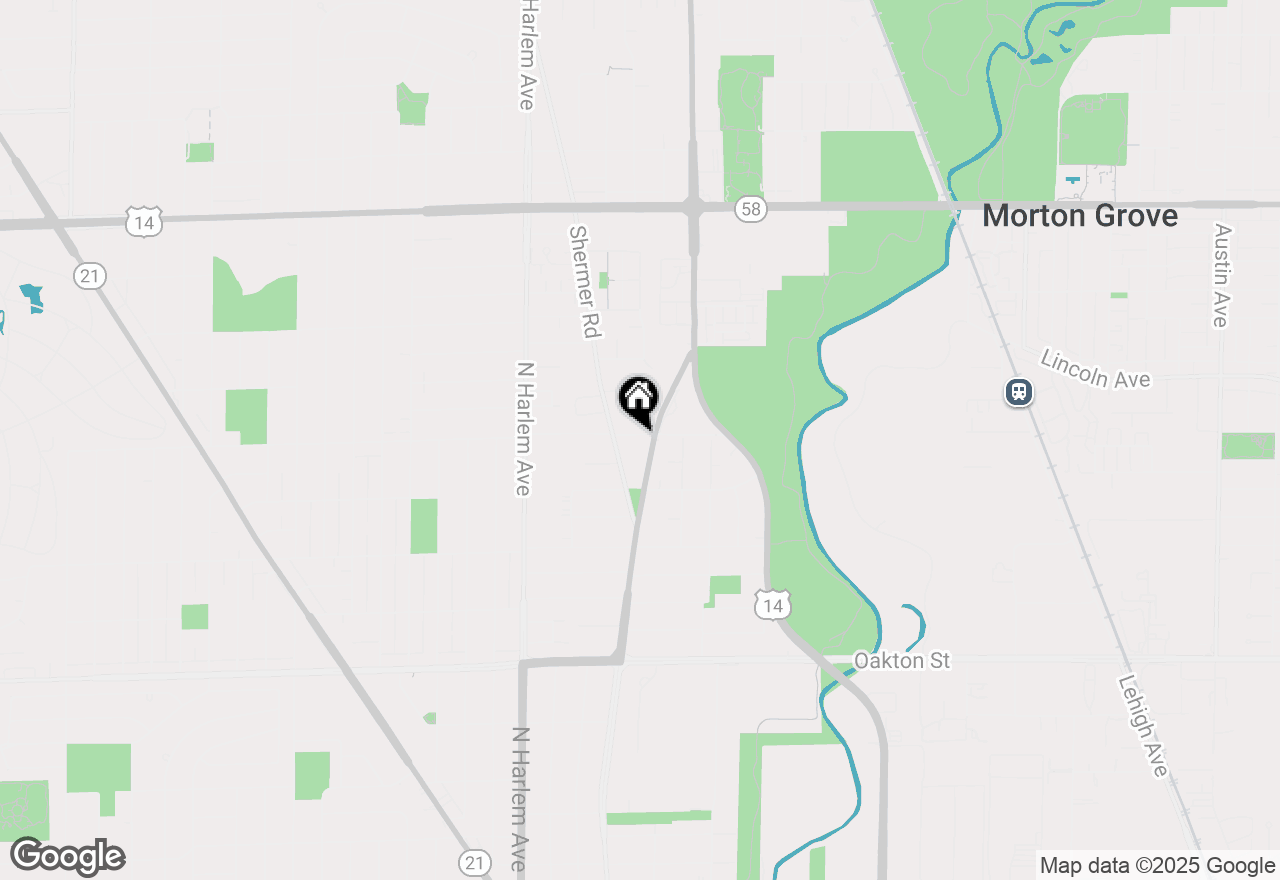 Map of 7013 W Main Street, Niles, IL 60714