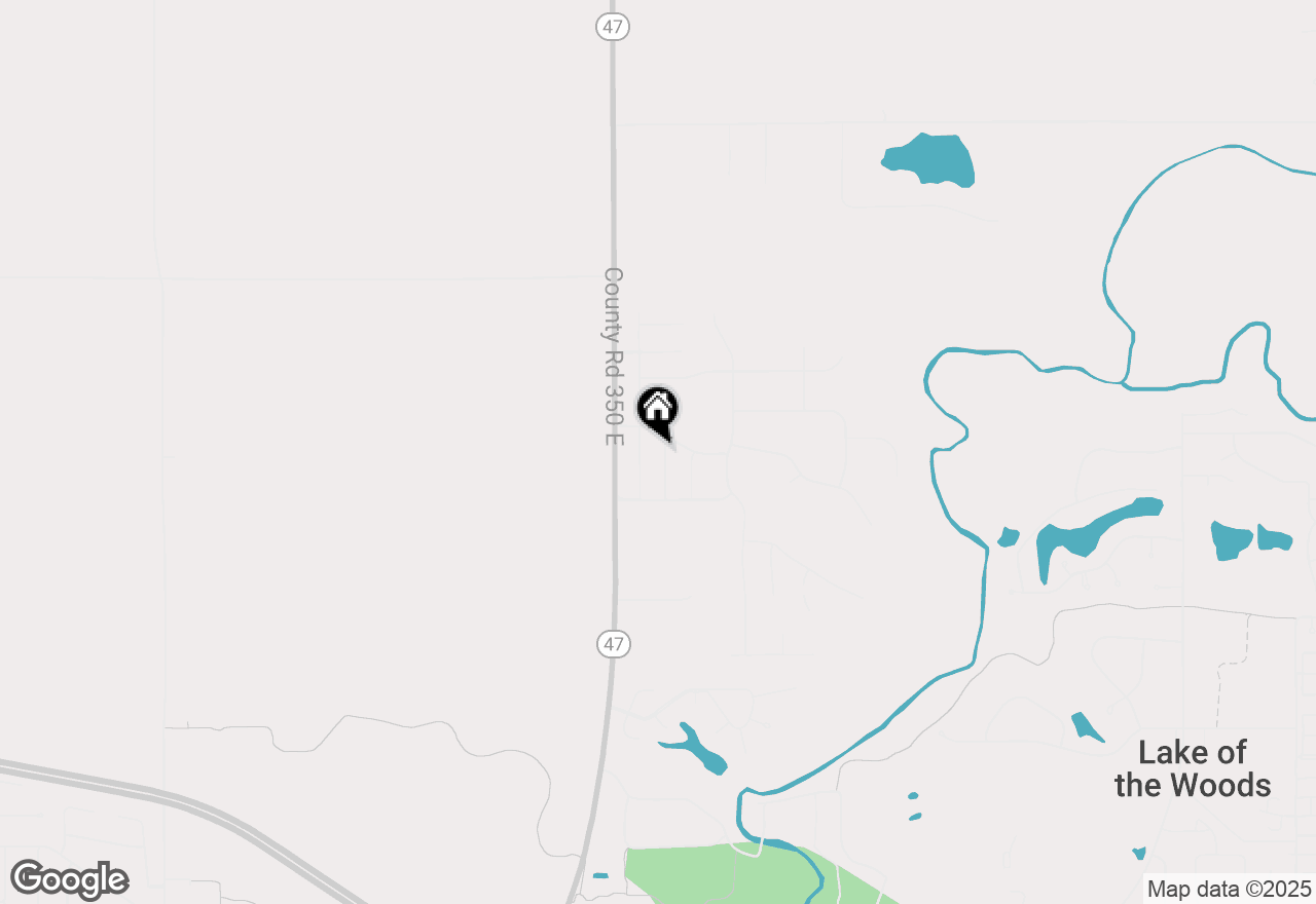 Map of 1411 Brookhaven Drive, Mahomet, IL 61853