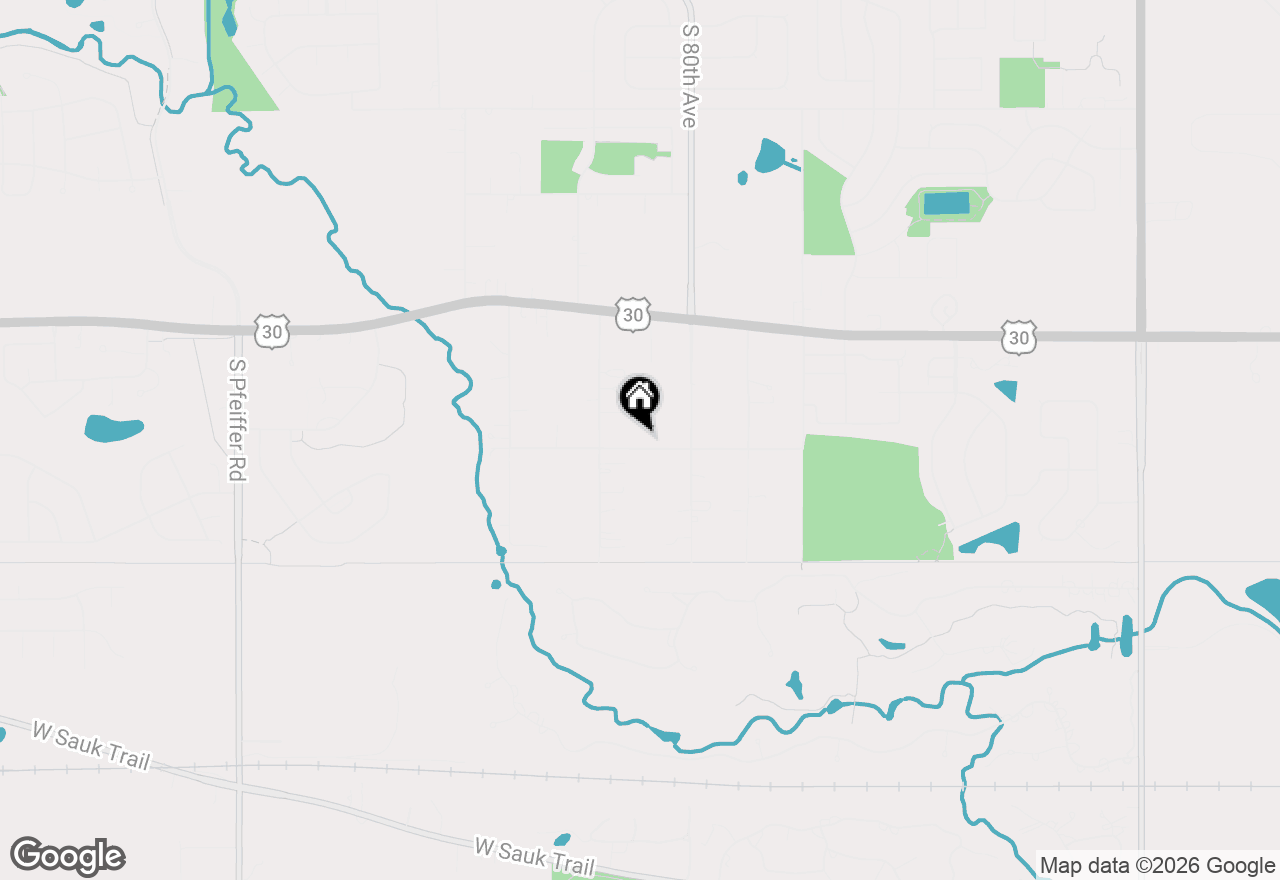 Map of 8060 W Woodvale Road, Frankfort, IL 60423