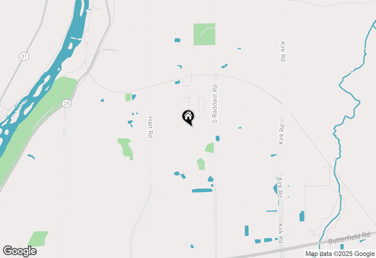 Map of 802 Ridgelawn Trail, Batavia, IL 60510