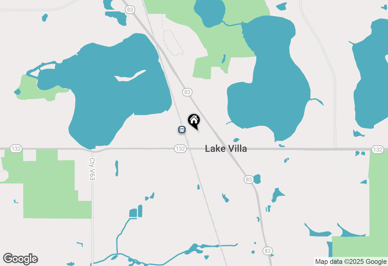 Map of 206 Villa Avenue, Lake Villa, IL 60046