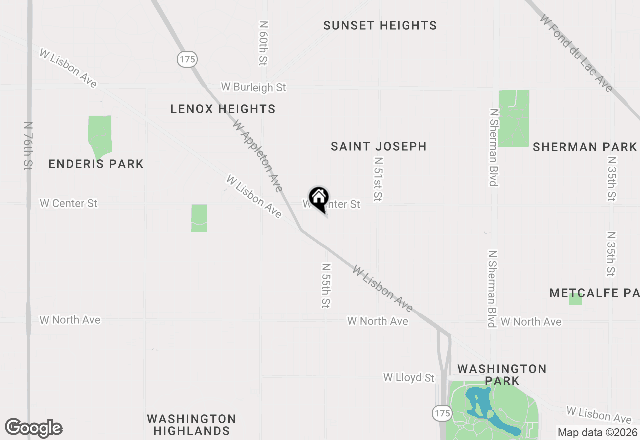 Map of 2639 N 55th St, Milwaukee, WI 53210