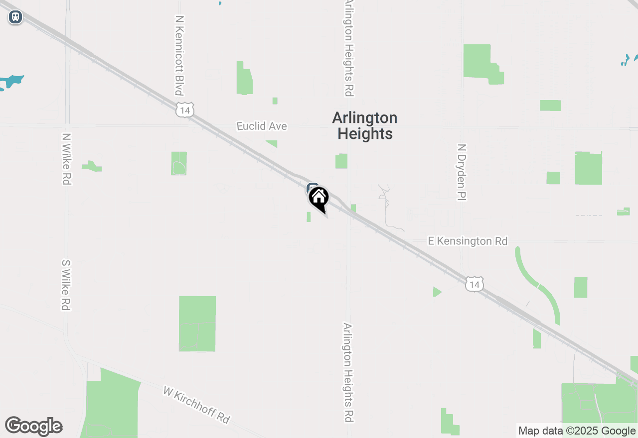 Map of 10 S Dunton Avenue #312, Arlington Heights, IL 60005