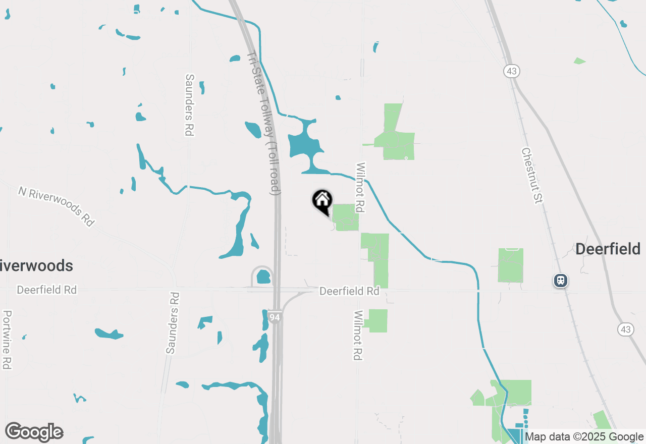 Map of 1005 Castlewood Lane, Deerfield, IL 60015