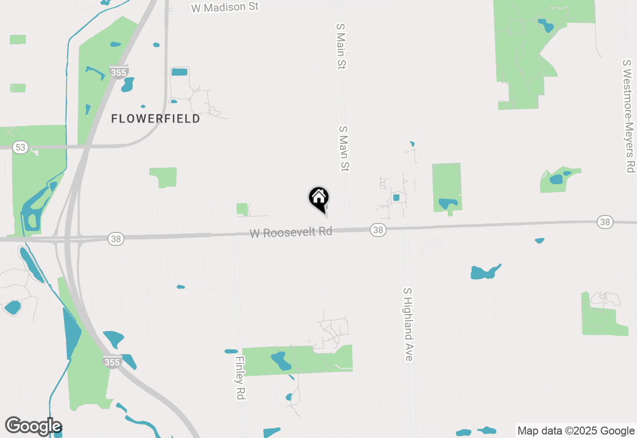 Map of 55 W Ann Street #B, Lombard, IL 60148