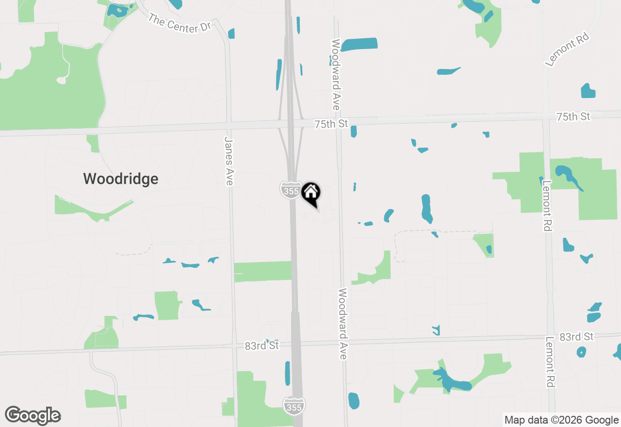 Map of 2212 Country Club Drive #21, Woodridge, IL 60517