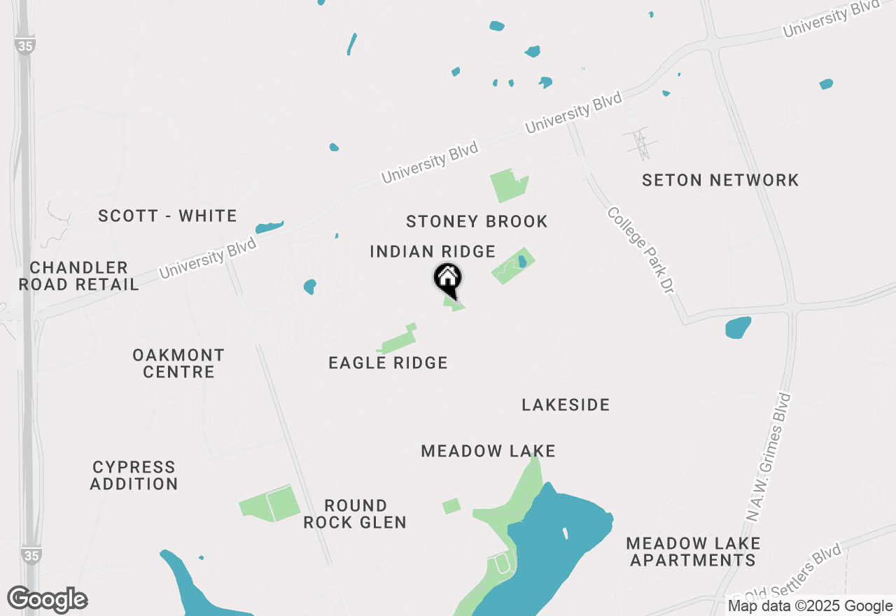 Map of 3807 Eagles Nest St, Round Rock, TX 78665
