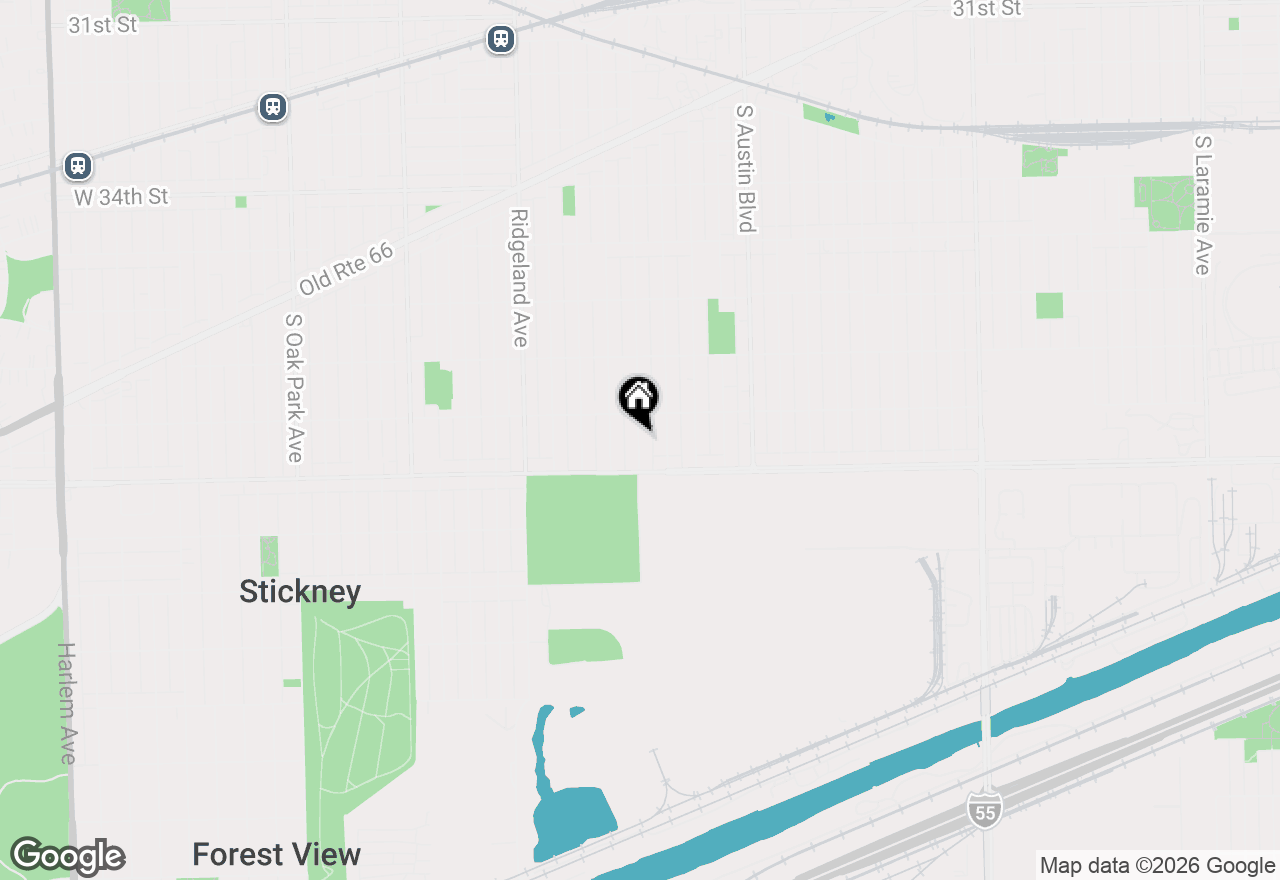 Map of 3844 Lombard Avenue, Berwyn, IL 60402