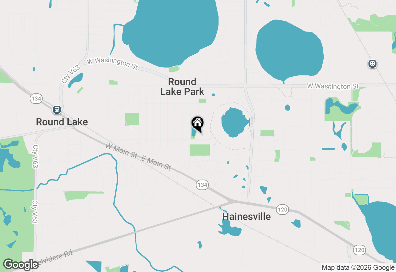 Map of 205 N Prospect Drive, Round Lake Park, IL 60073