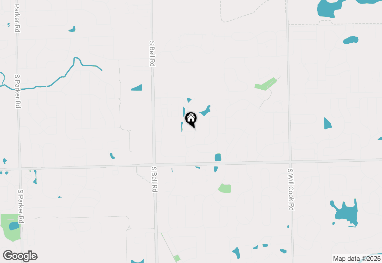 Map of 14130 Sheffield Drive #103, Homer Glen, IL 60491