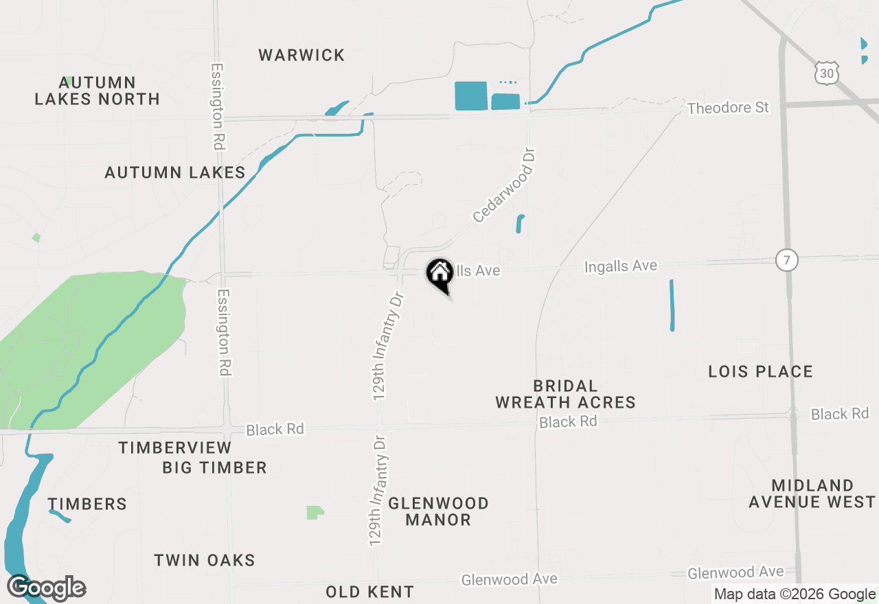 Map of 1062 Chovan Drive #26, Joliet, IL 60435