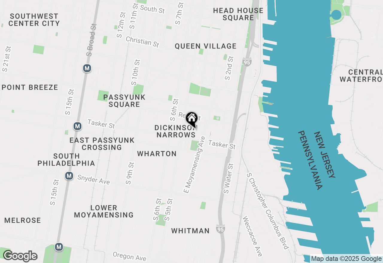 Map of 1512 S 4th Street, Philadelphia, PA 19147