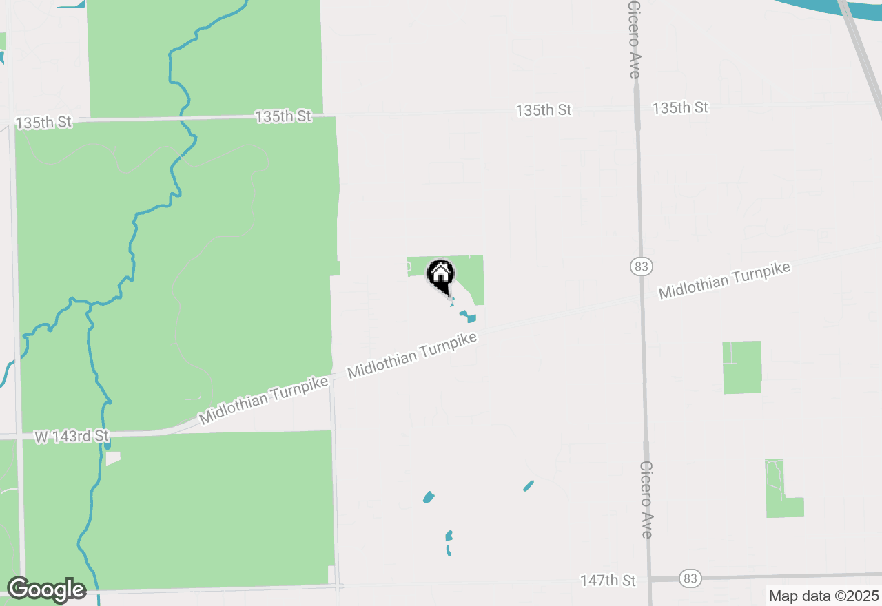 Map of 13933 James Drive #820, Crestwood, IL 60418