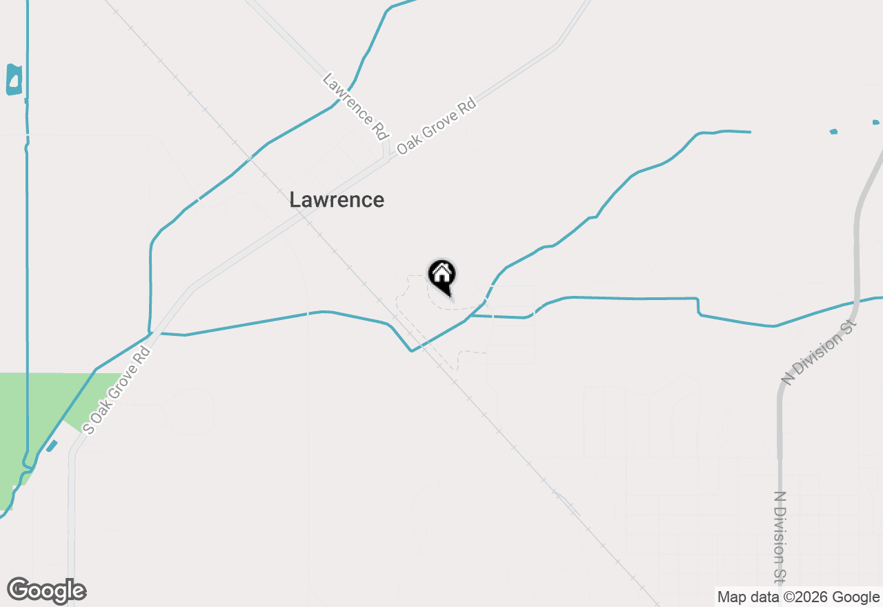 Map of 1416 Lilac Lane, Harvard, IL 60033