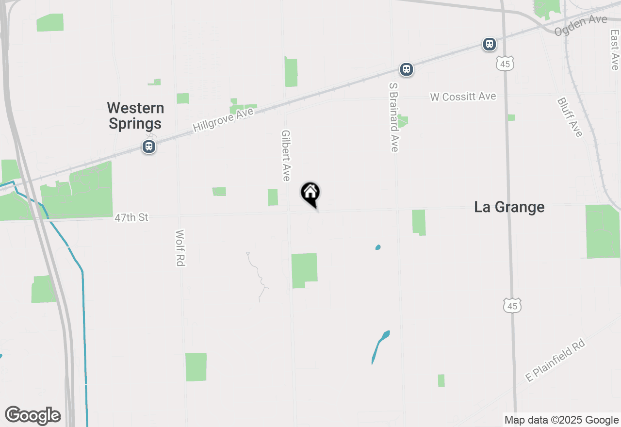 Map of 510 Banyon Lane #C, La Grange, IL 60525