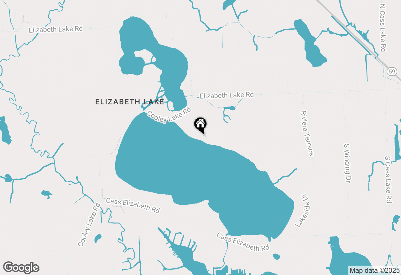 Map of 4725 Motorway Drive, Waterford, MI 48328