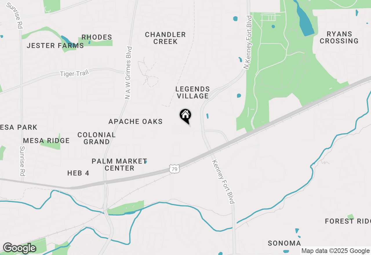 Map of 2800 Joe Dimaggio Blvd #15, Round Rock, TX 78665