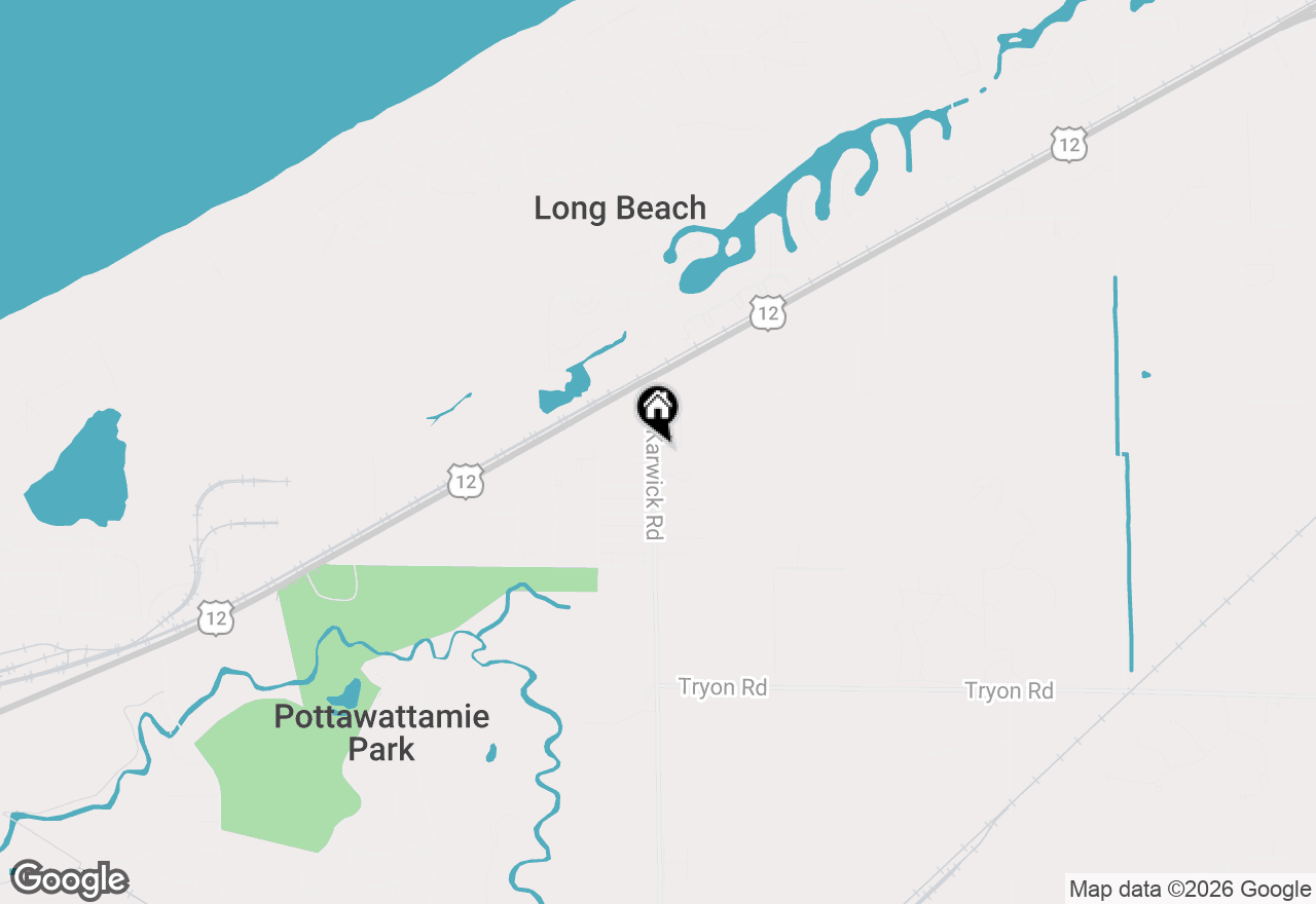 Map of 0 N Karwick Road, Michigan City, IN 46360