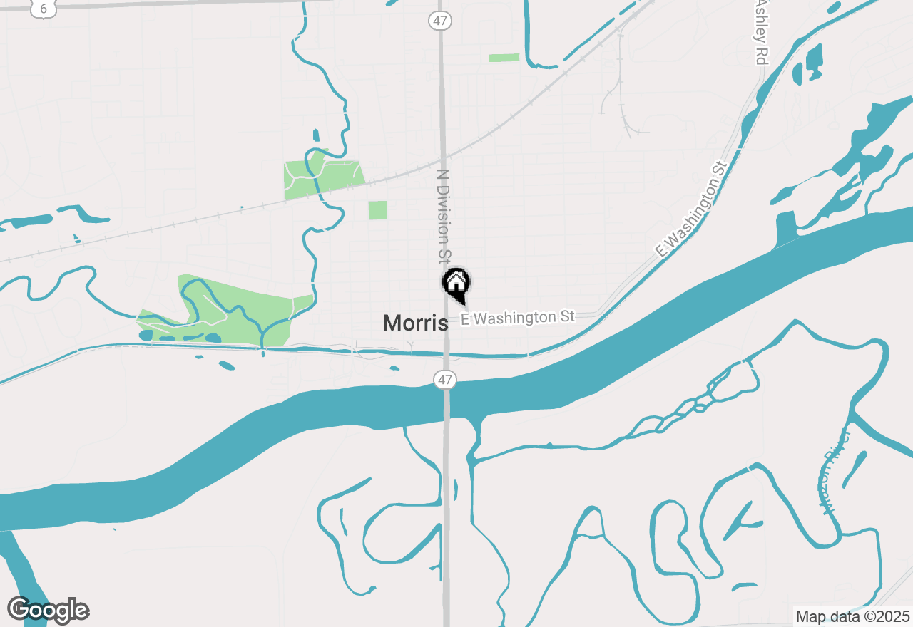 Map of 310 E Washington Street #2, Morris, IL 60450