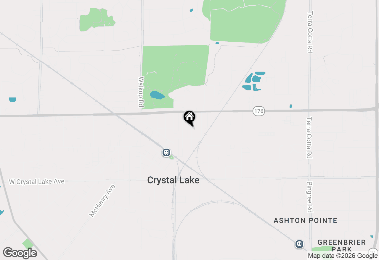 Map of 186 Illinois Street, Crystal Lake, IL 60014