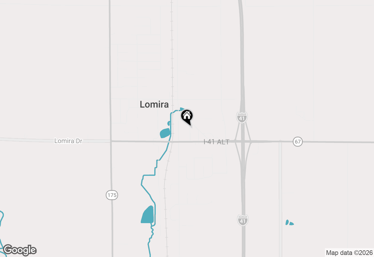 Map of 565 Sunrise Ave, Lomira, WI 53048