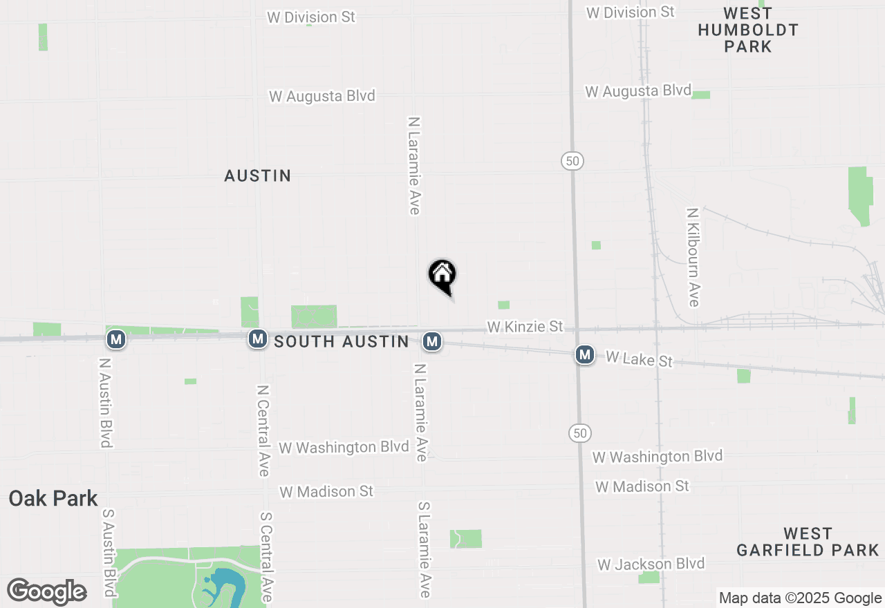 Map of 439 N Leamington Avenue, Chicago, IL 60644