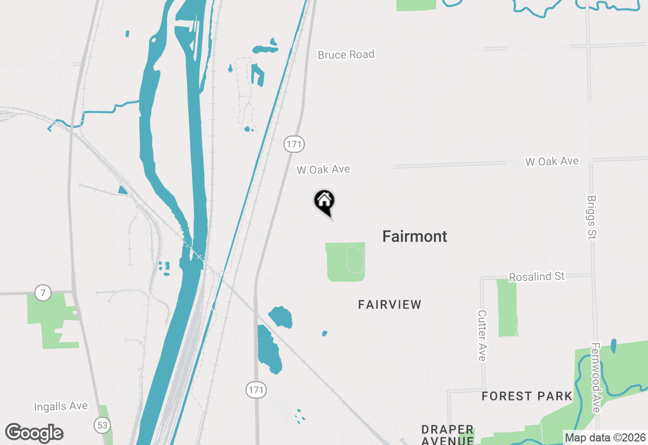 Map of 205 Reverend Walton Drive, Lockport, IL 60441