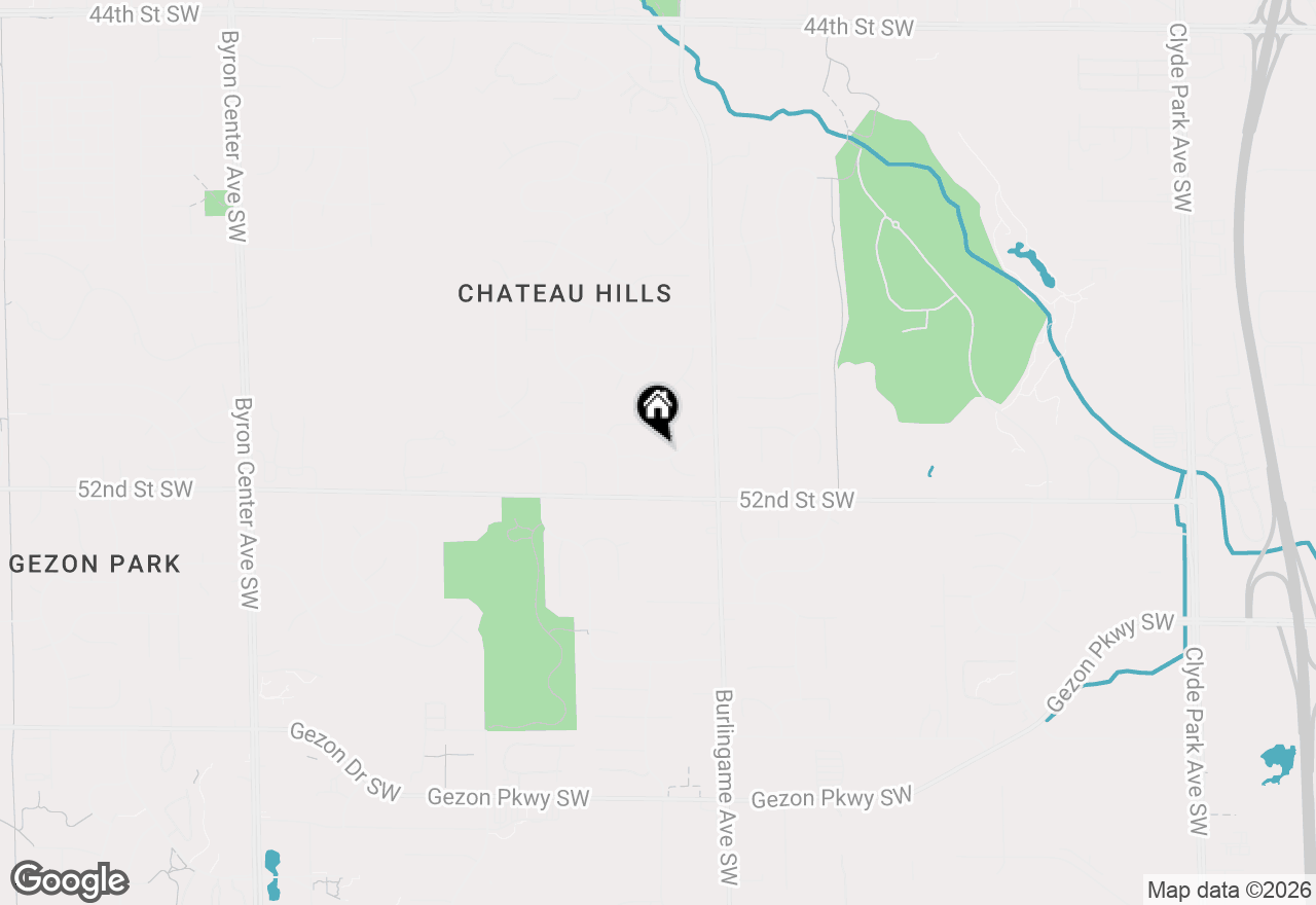 Map of 1711 Oakvale Drive Sw, Wyoming, MI 49519