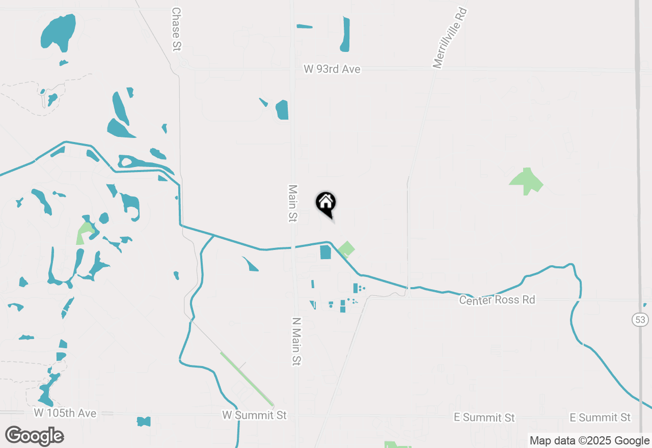 Map of 1692 Carroll Court, Crown Point, IN 46307
