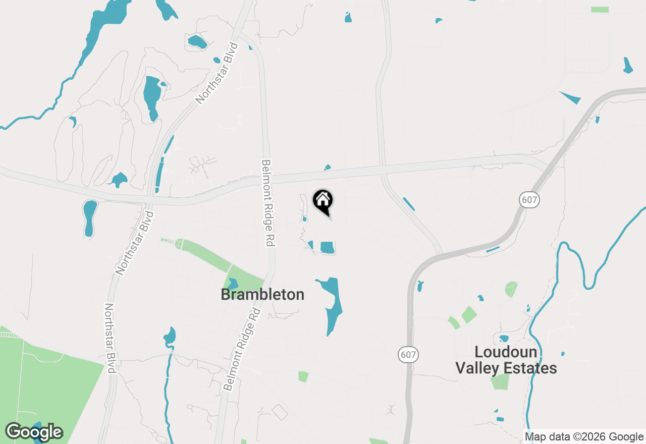 Map of 22817 Portico Place, Brambleton, VA 20148