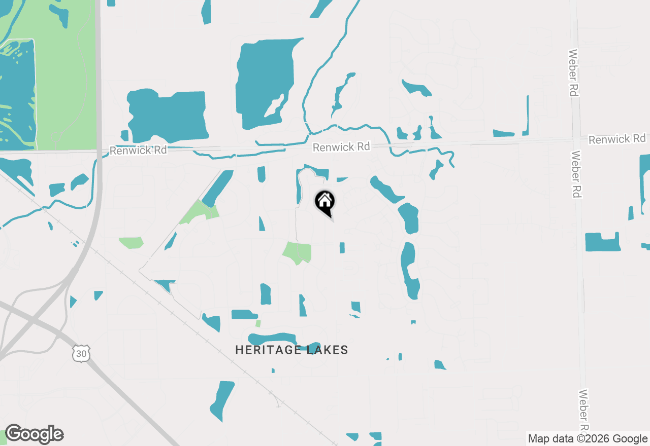 Map of 3723 Harms Road, Joliet, IL 60435