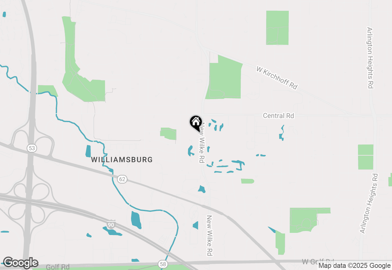Map of 1106 S New Wilke Road #202, Arlington Heights, IL 60005