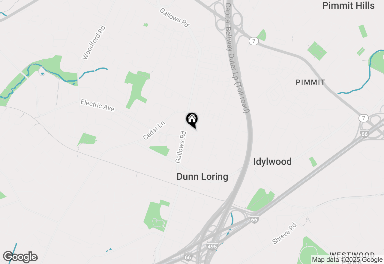 Map of 2248 Journet Drive, Dunn Loring, VA 22027