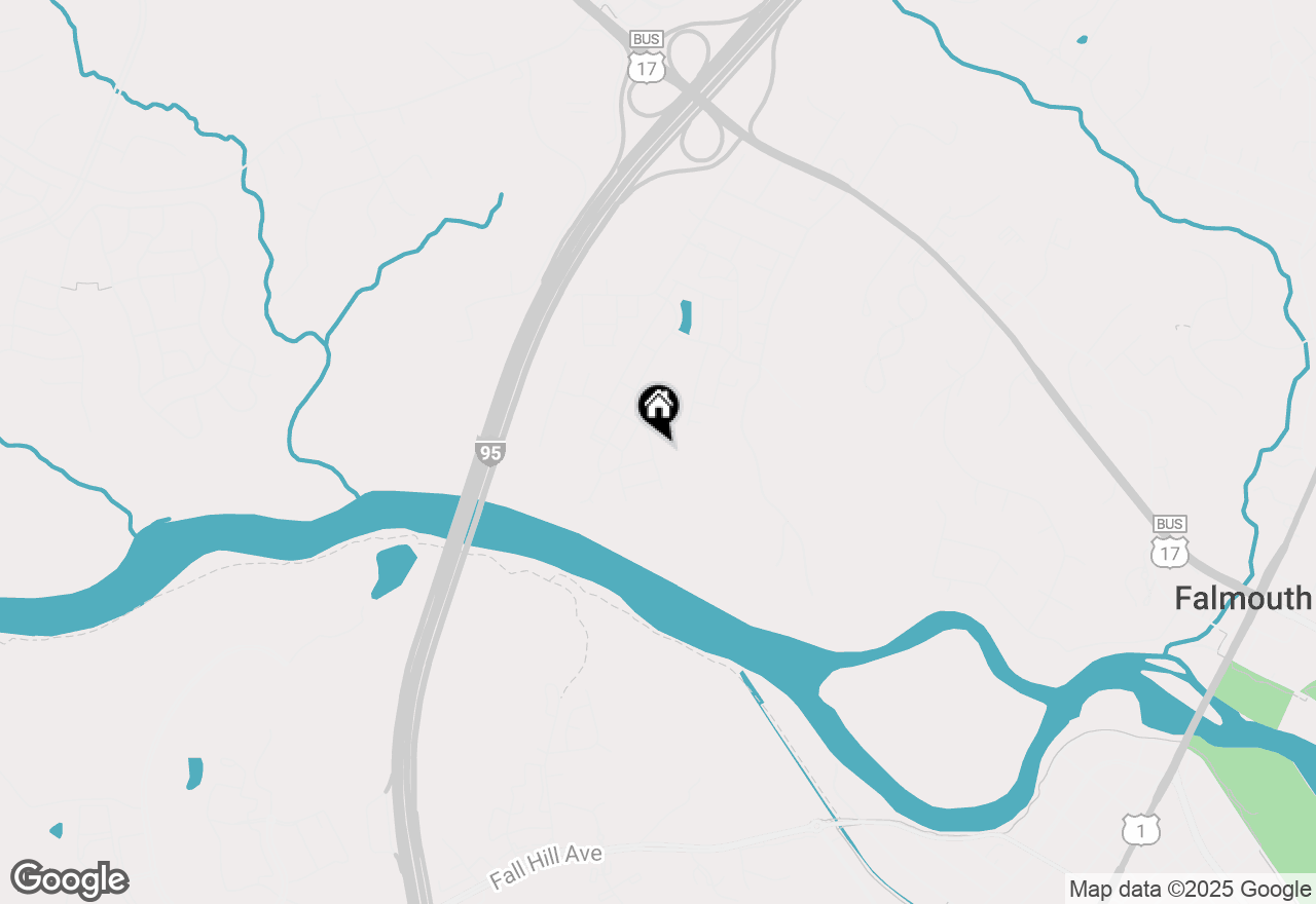 Map of 505 Rising Sun Road, Fredericksburg, VA 22405