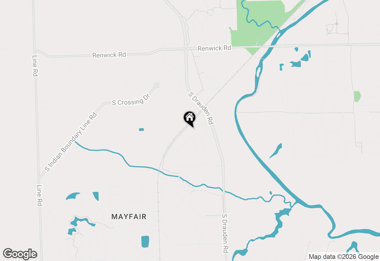 Map of 25315 W Rock Drive, Plainfield, IL 60586
