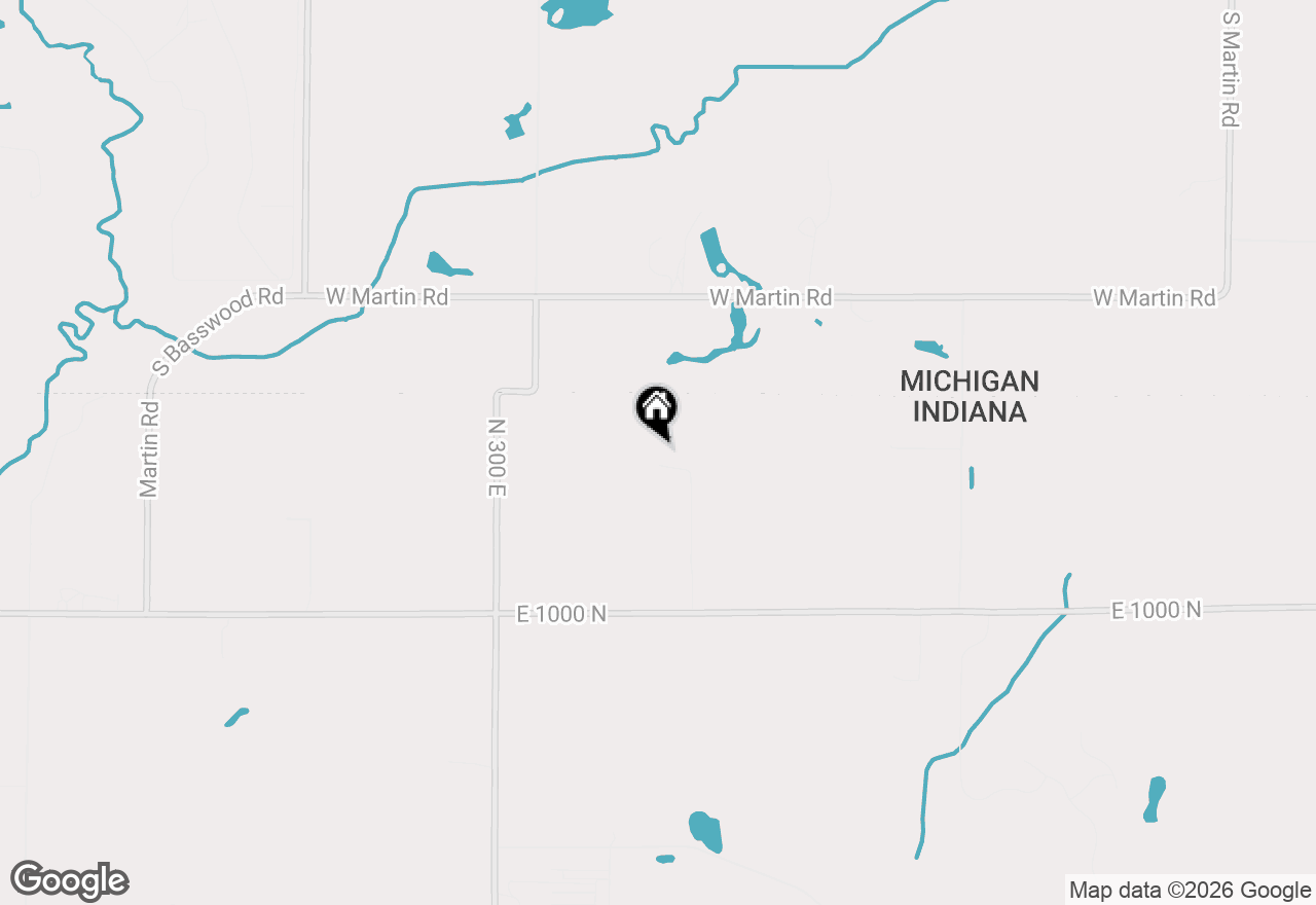 Map of 10268 N Manna Lane, La Porte, IN 46350