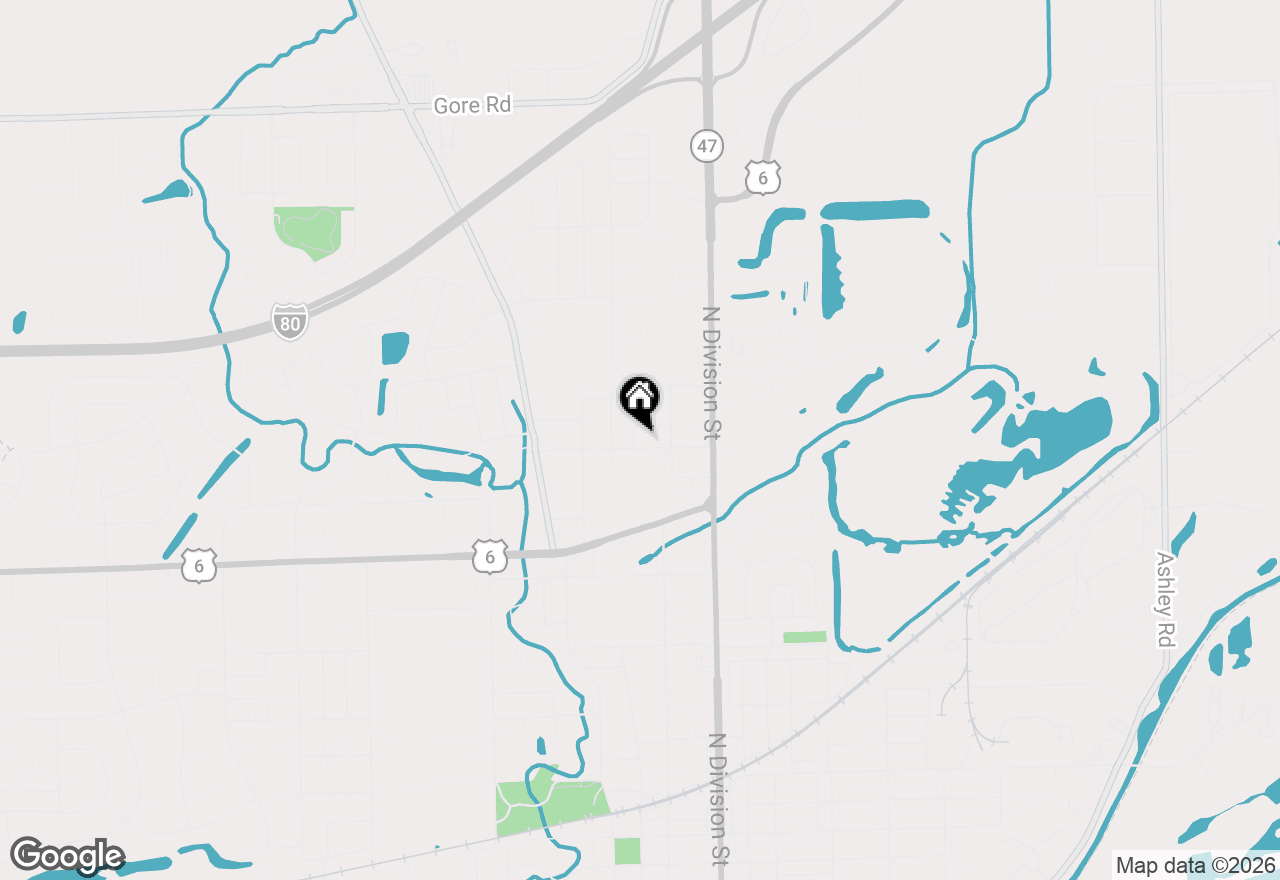 Map of 1701 Newton Drive, Morris, IL 60450