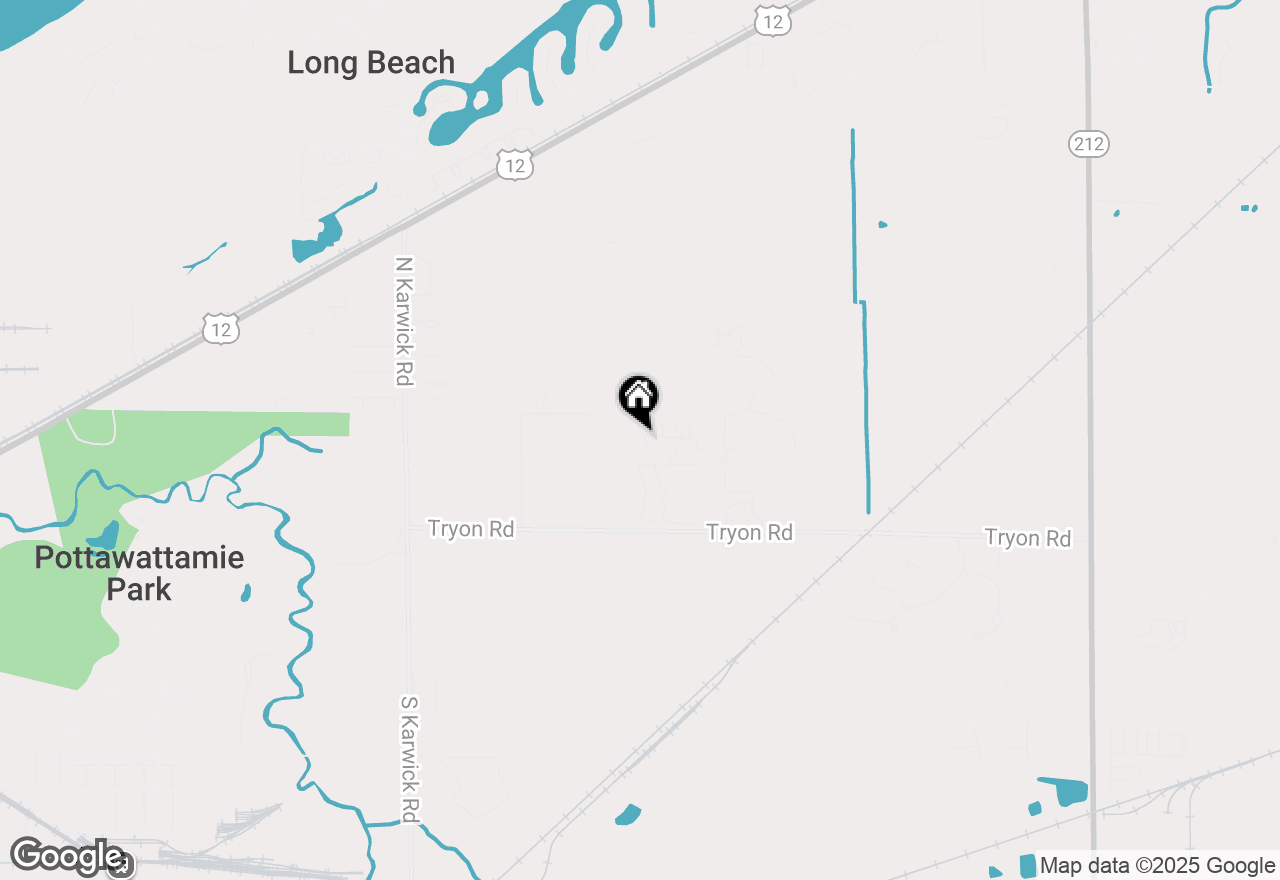 Map of 61 Tryon Farm Lane, Michigan City, IN 46360