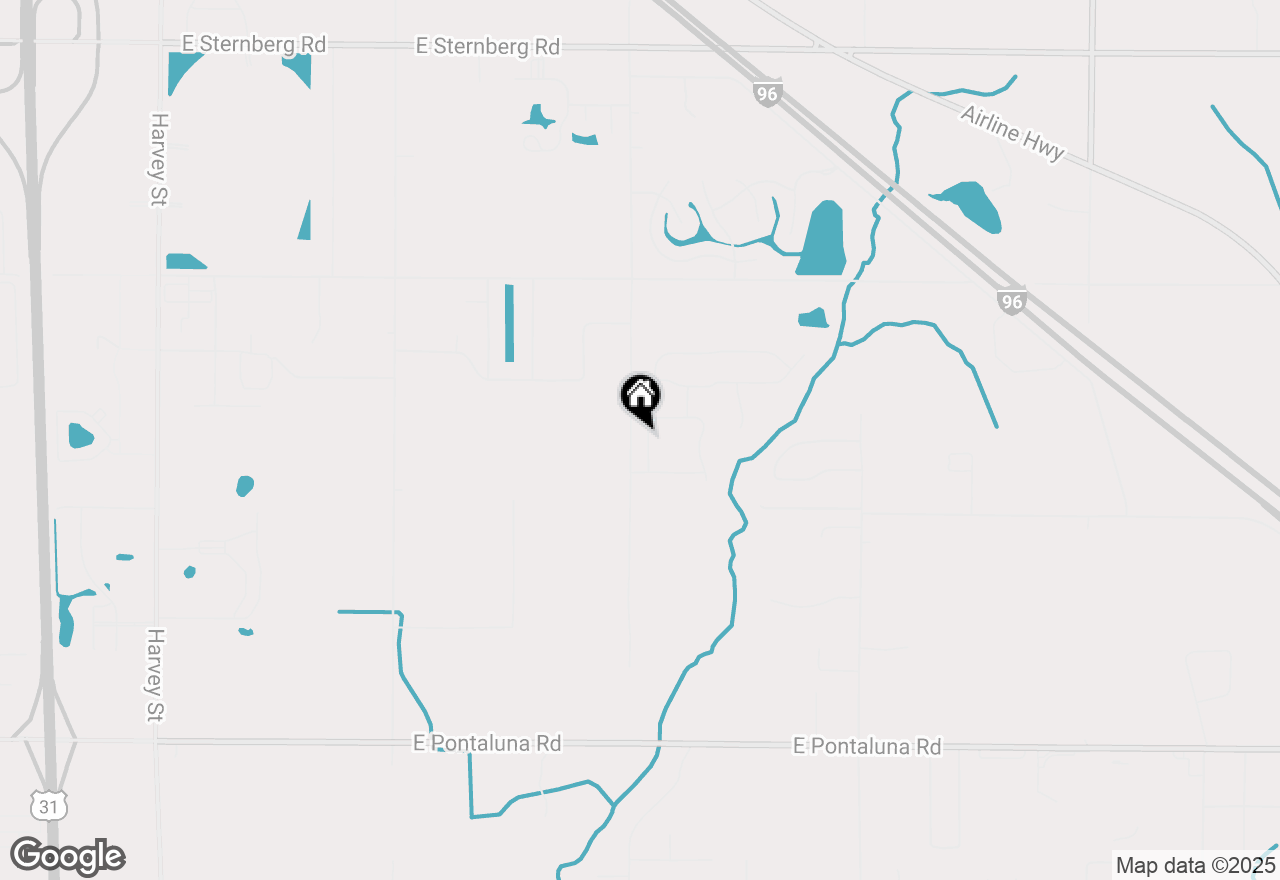 Map of 6025 N Bear Den Trail, Muskegon, MI 49444