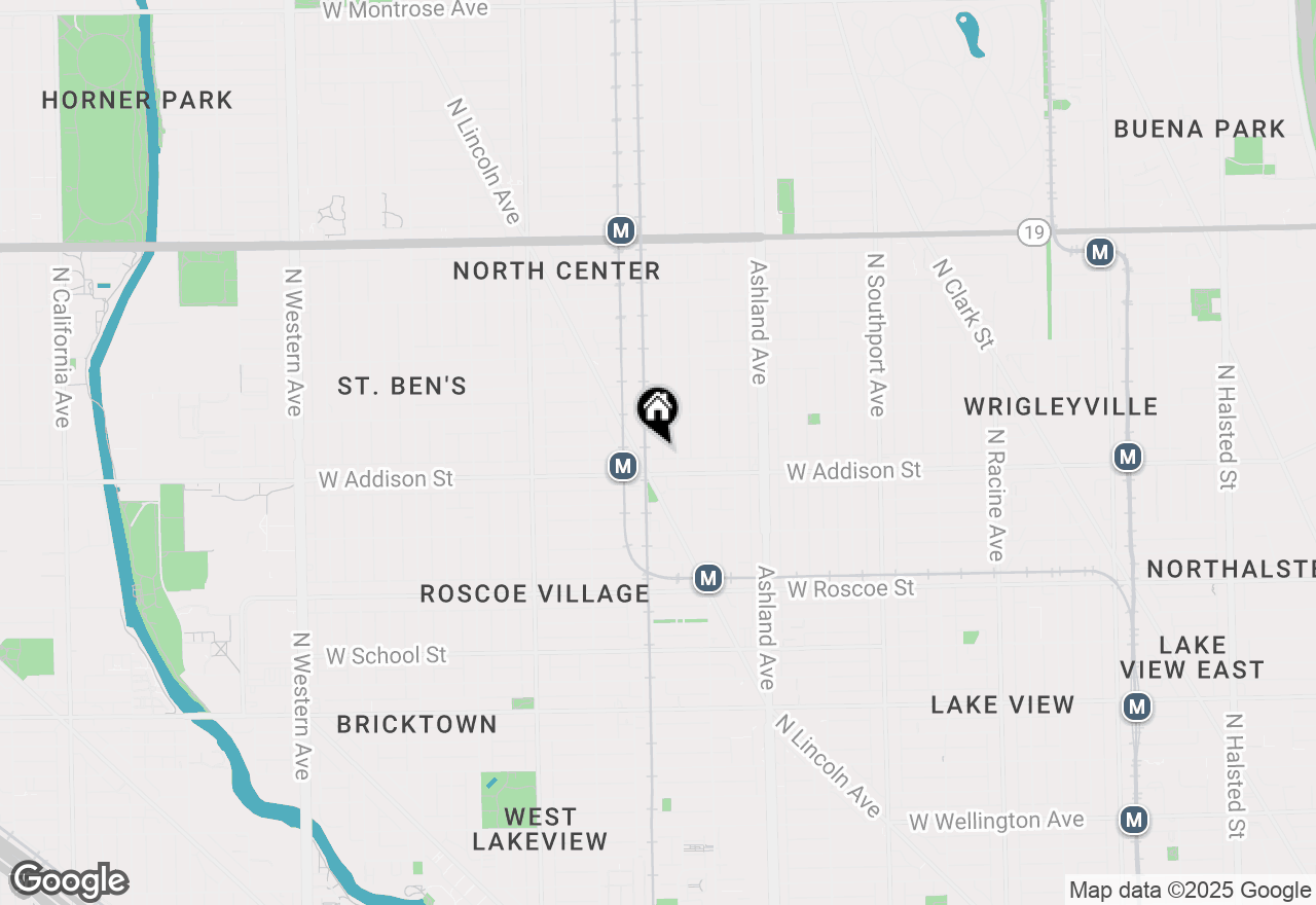 Map of 3621 N Ravenswood Avenue, Chicago, IL 60613
