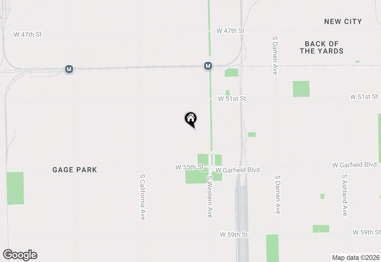 Map of 5254 S Campbell Avenue, Chicago, IL 60632