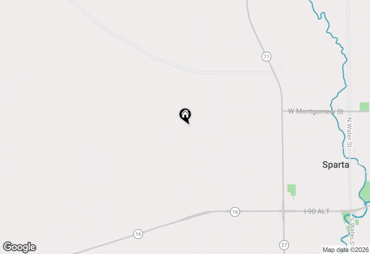 Map of 1719 S Highland Dr, Sparta, WI 54656