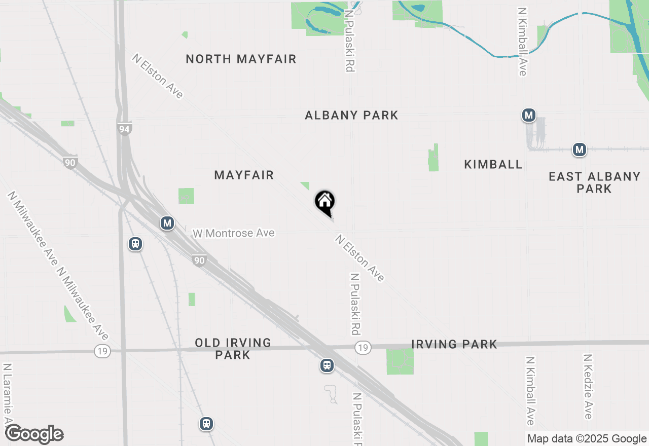 Map of 4425 N Elston Avenue, Chicago, IL 60630