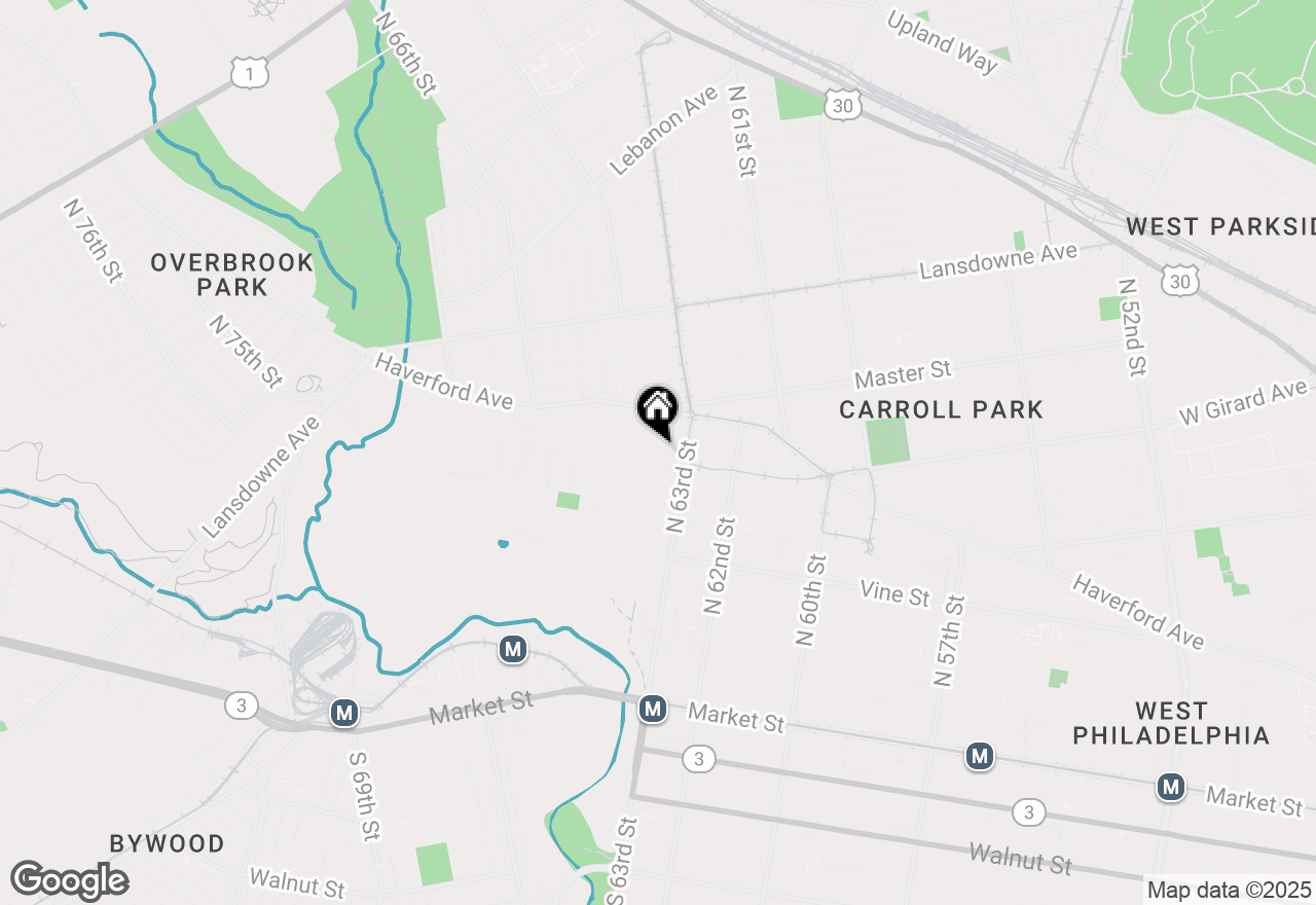 Map of 6331 W Girard Avenue, Philadelphia, PA 19151