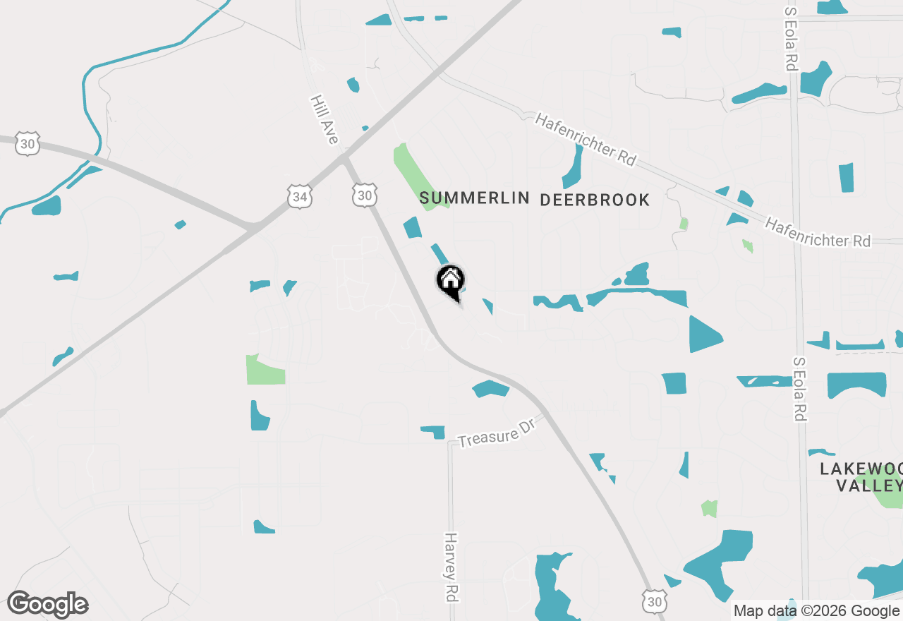 Map of 616 Lincoln Station Drive, Oswego, IL 60543