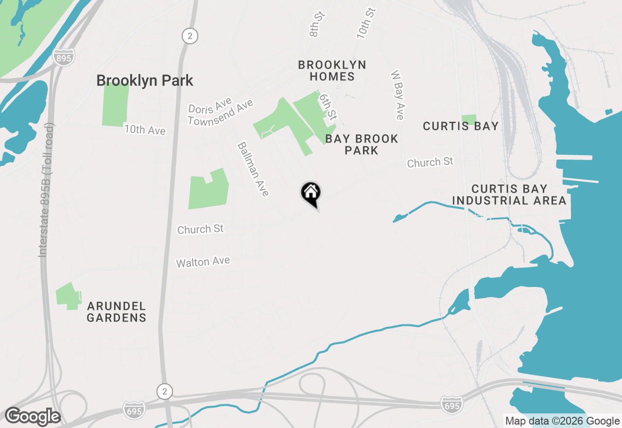 Map of 5600 Patrick Henry Drive, Baltimore, MD 21225
