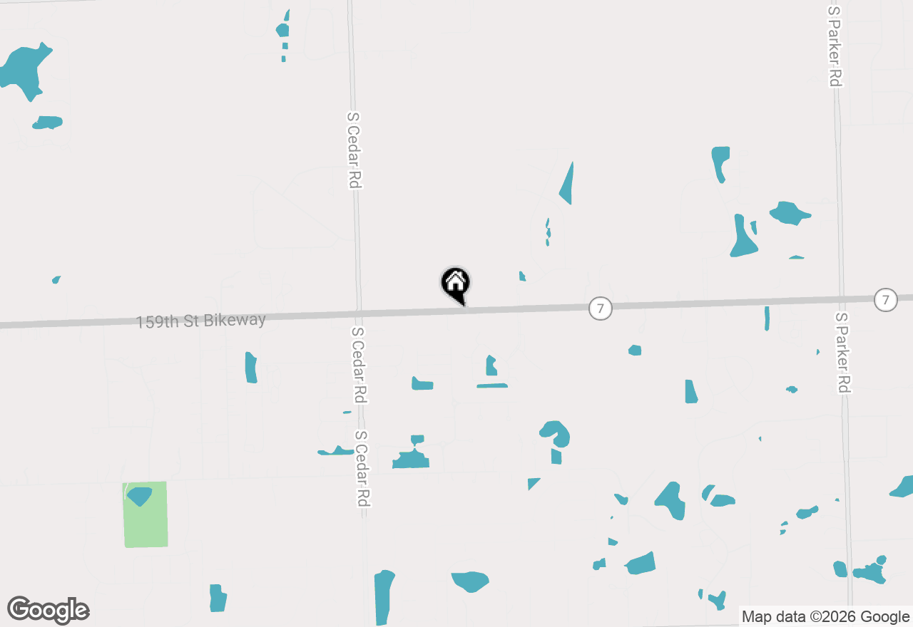 Map of 14549 W 159th Street, Homer Glen, IL 60491