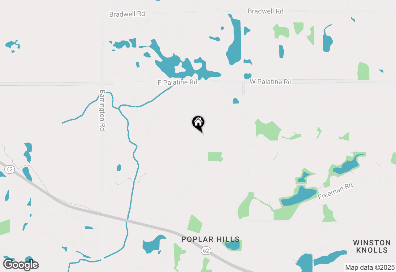 Map of 4490 Capstan Drive, Hoffman Estates, IL 60192
